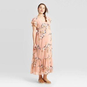 Isabel Maternity floral dress